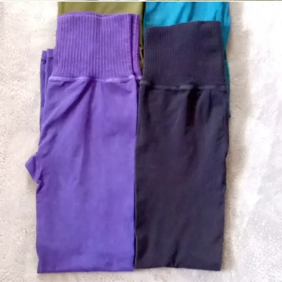 *Final Price* Bundle Free People 4 Piece Good Karma 7/8 Leggings NWOT - Picture 3 of 8